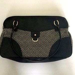 New Vintage Canvass and Faux Leather Tommy Hilfiger Shoulder Bag